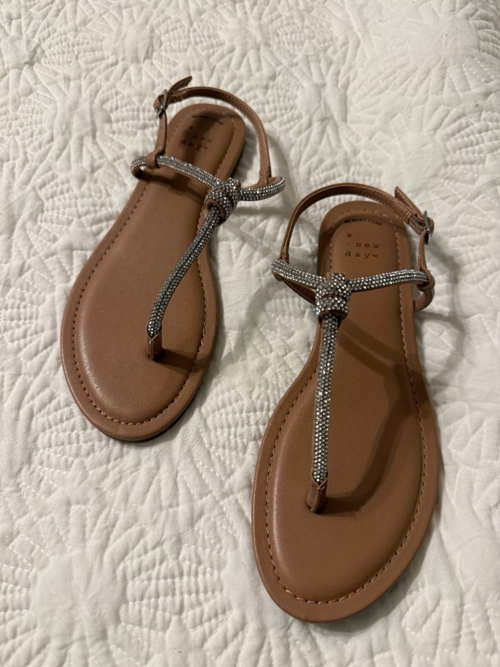 Sparkling sandals